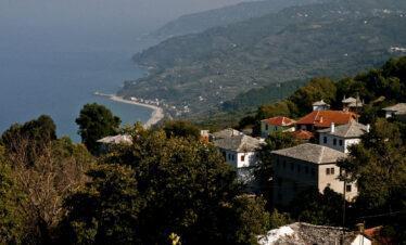 Από το μπαλκόνι του Πηλίου