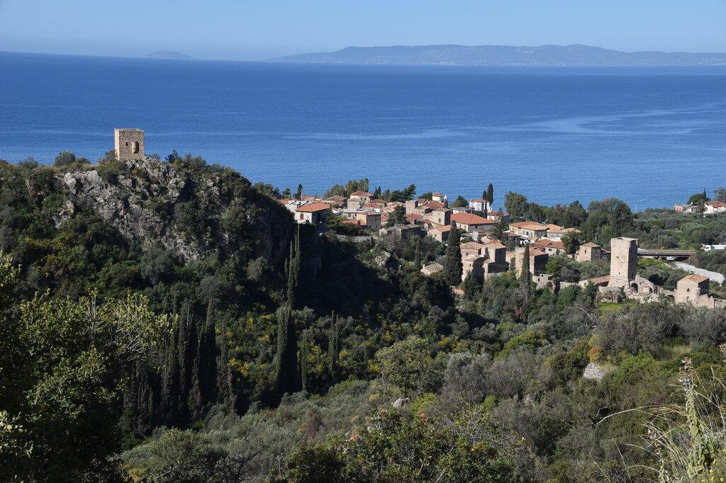 Καρδαμύλη, πανοραμική θέα